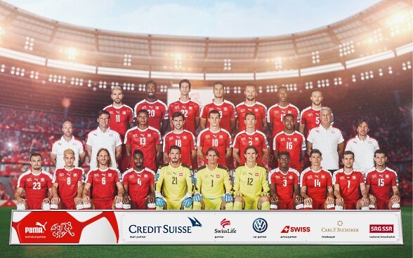 Selección nacional suiza, campaña para la Copa Mundial de 2018