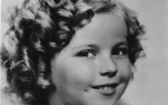 1937年の映画でハイジを演じた女優、シャーリー・テンプル。