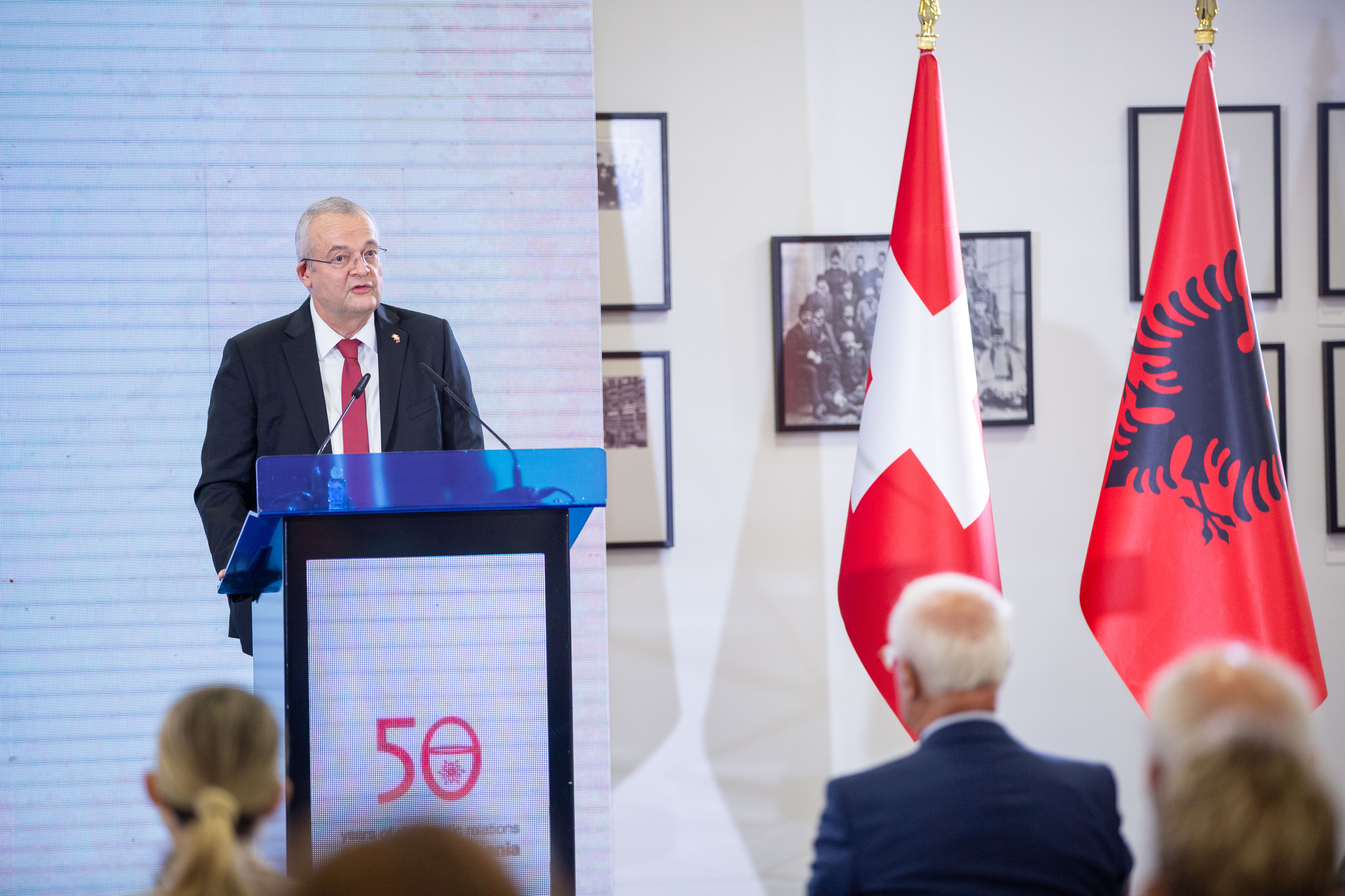 On September 29th, 2020, a key event celebrated 50 years of Swiss-Albanian official relations. 