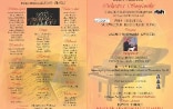 Posteri njoftues për koncertin nga dirigjenti Mario Schwartz