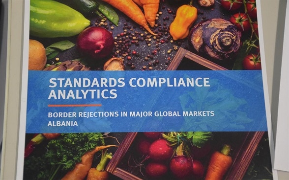 Cover of the Standards Compliance Analytics report .
