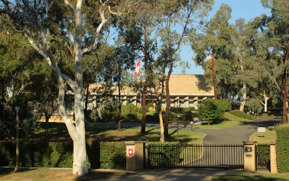 The Embassy premises in Canberra 