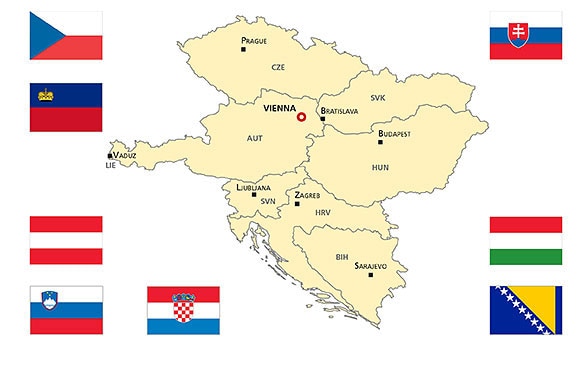 Karte RKC Wien