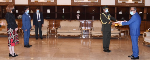 Ambassador of Switzerland to Bangladesh presents her credentials