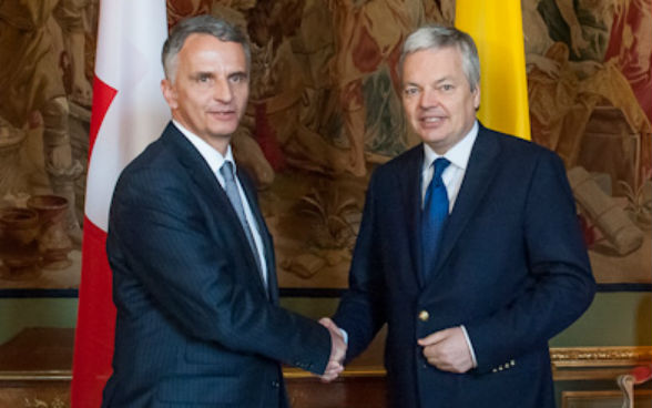 Messieurs Burkhalter et Reynders