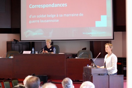 Pendant la conférance