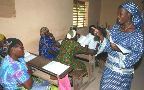 Benin_Photo des facilitateurs et facilitatrices en apprentissage