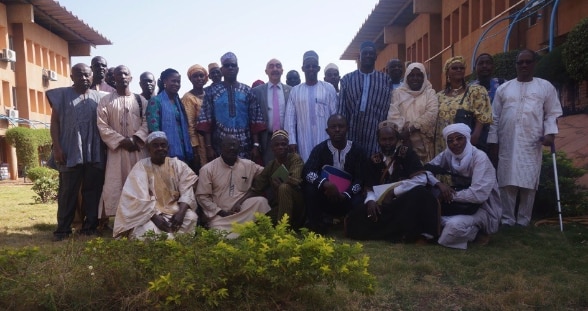 Photo de famille des participants aux activités du PREPP au Mali du 25 janvier au 02 février 2018