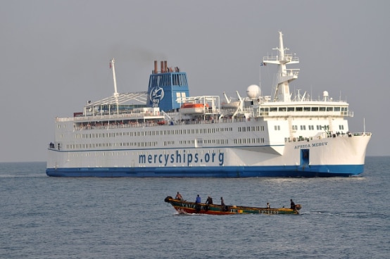 Navire hôpital Africa Mercy de Mercy Ships
