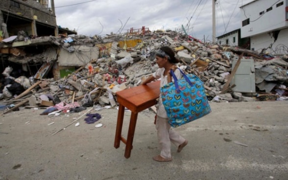 El terremoto que sacudió Ecuador el sábado pasado es el peor que ha vivido el país desde 1979.