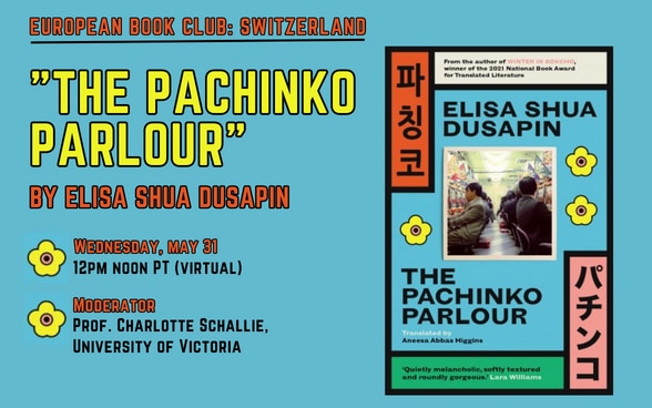Join the book discussion of Elisa Shua Dusapin's "The Pachinko Parlour". 
