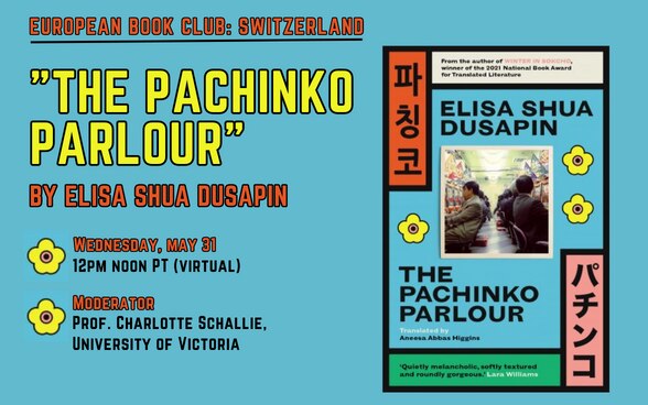 Join the book discussion of Elisa Shua Dusapin's "The Pachinko Parlour".