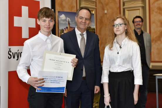 Cerimonia di premiazione a Ústí nad Labem