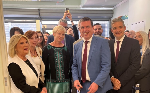 Inauguration of the Asylum Unit for Vulnerable persons in Athens.