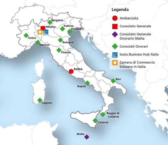 Rete commerciale Svizzera