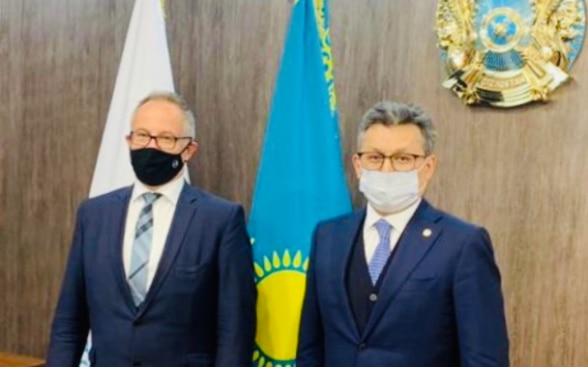 Head of Swiss Mission paid a visit to the Ministry of Trade and Integration