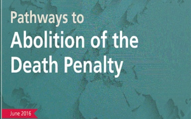 titelpage of documentaition Pathways to Abolition of the Death Penalty