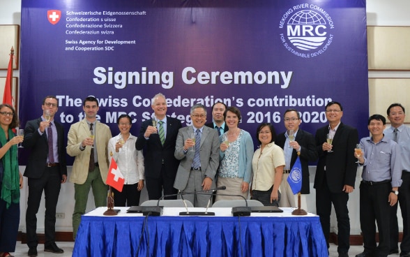 SDC and MRC signing ceremony