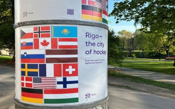 Riga la città dell'hockey su ghiaccio