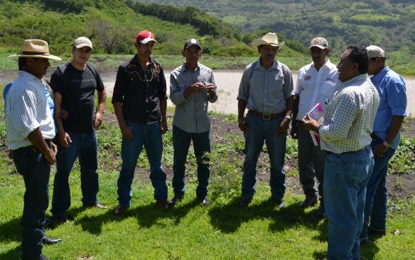 Protagonistas del programa Cosecha de agua