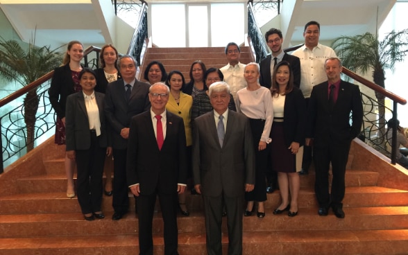 Swiss delegation met with Philippine Department of Foreign Affairs
