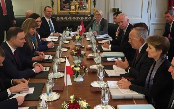 Offizieller Besuch des Polnischen Präsidenten Andrzej Duda