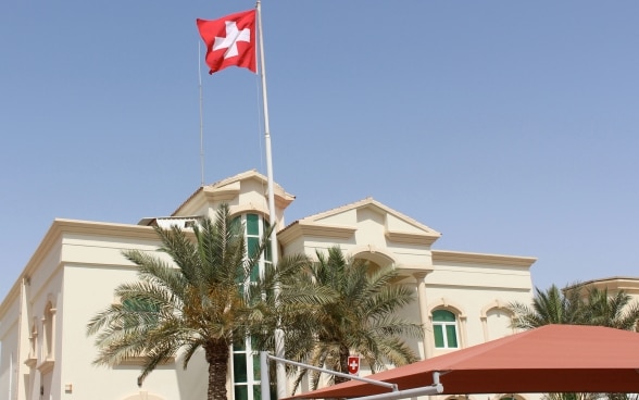 Botschaftsgebäude in Katar