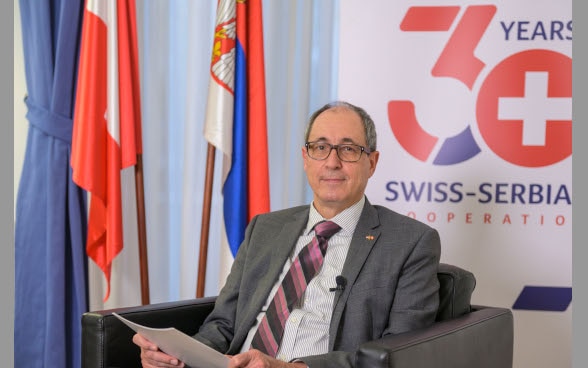 Swiss Ambassador Urs Schmid