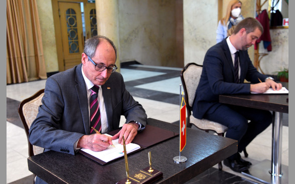 Signing of the Cooperation Agreement 