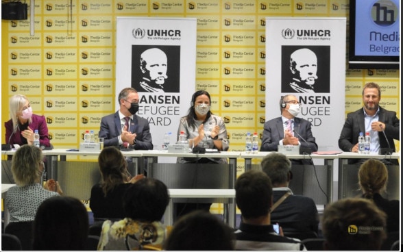 Press conference on the Nansen Refugee Award 2021