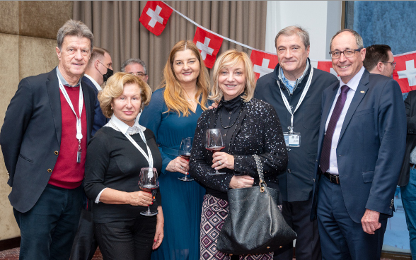 Swiss Ambassador with business community representatives