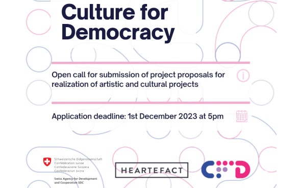 Culture for Democracy Project: Fourth public call for proposals open