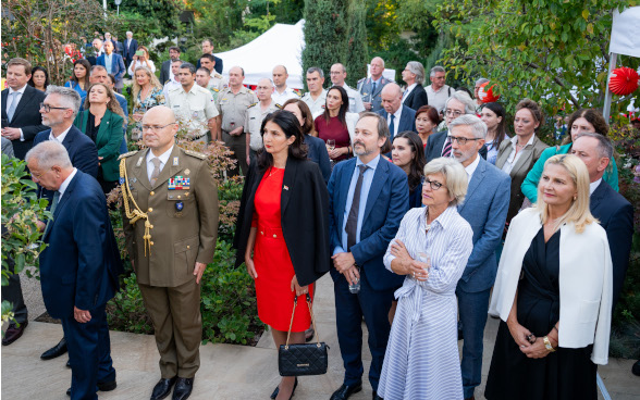 Serbian high-level officials and diplomats at the Swiss National Day reception 2024