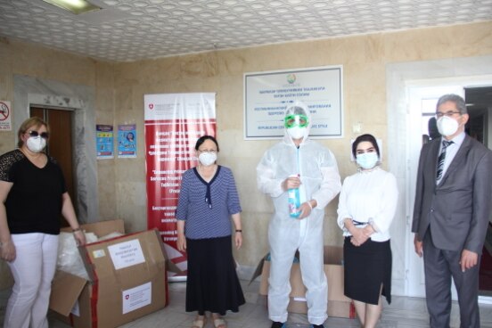 Handover process to the Republican Healthy Lifestyle Center in Dushanbe