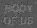 The words Body of Us as an art work