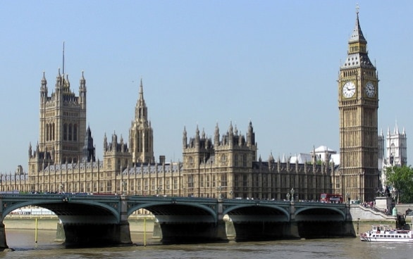 View of the Houses of Parliament