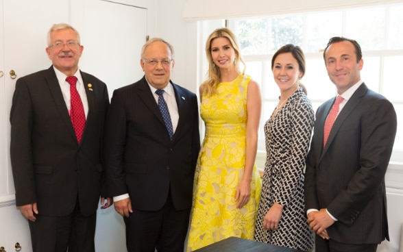 Federal Councillor Schneider-Ammann's meeting with presidential advisor, Ivanka Trump