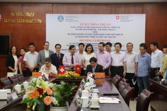 RIICE Phase 3 Signing Ceremony in Hanoi