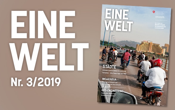 Titelbild des neuen Magazins «Eine Welt»