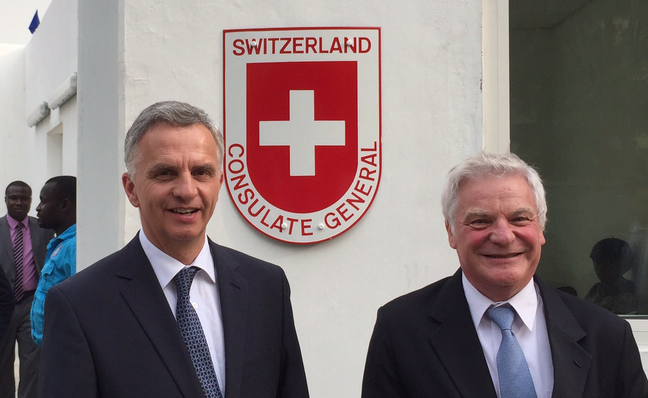 La Suisse inaugure un consulat général à Lagos, capitale économique du pays.