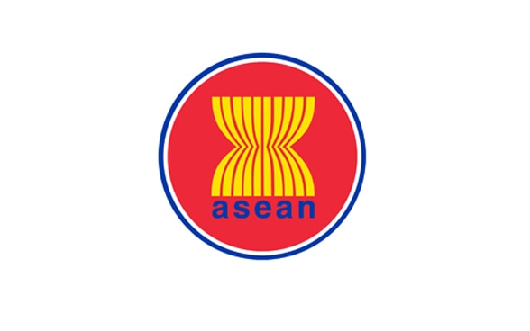 Logo de l'ANASE, qui regroupe dix États du Sud-Est asiatique.