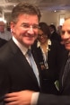 Didier Burkhalter échange avec Miroslav Lajčák, président de la 72e Assemblée générale de l'ONU.