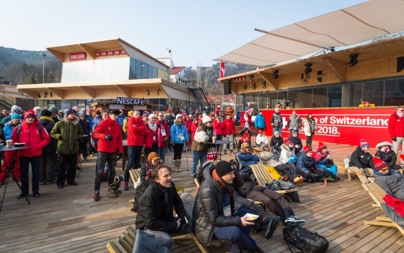 La House of Switzerland à Pyeongchang