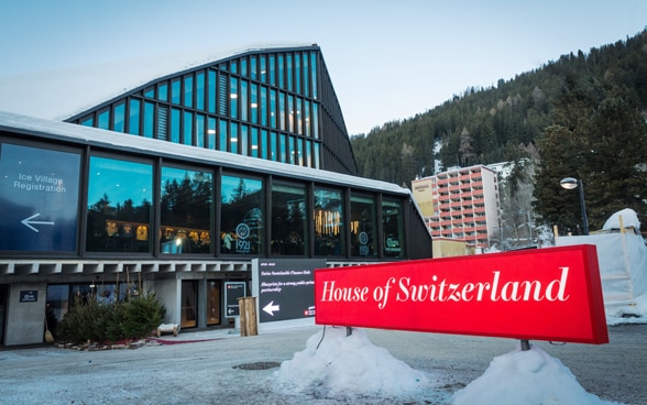 House of Switzerland at the WEF 2020 in Davos