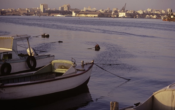  The port in Dakar, the Senegalese capital