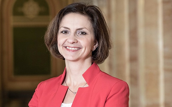 Portrait de l’ambassadrice Anna Ifkovits.