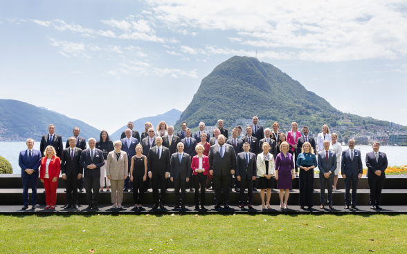 Gruppenfoto der Delegierten.