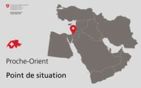 La situation au Proche-Orient 