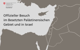 Bundesrat Ignazio Cassis reist nach Israel und ins Besetzte Palästinensische Gebiet