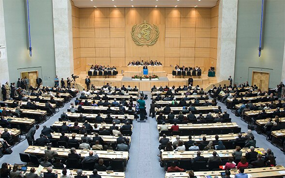 World Health Organisation assembly in Geneva